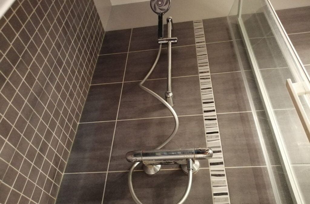 Prueba de cabezal de ducha conectado Hydrao Aloé